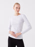 LC Waikiki Crew Neck Regular Long Sleeve Women's T-shirt